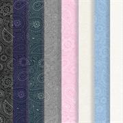 Paisley Print Cotton Fabric Range, 110cm
